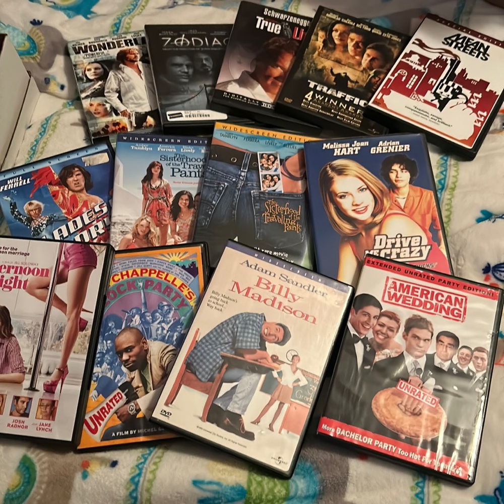 Bundle of DVDs